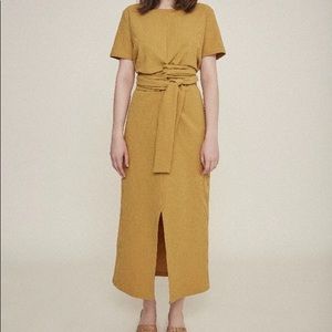 Rita Row Jianna dress yellow size L